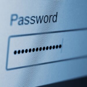 Entering a password