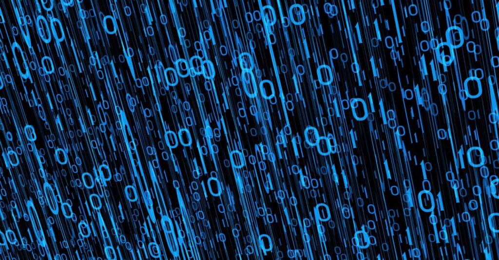 screen filled with code