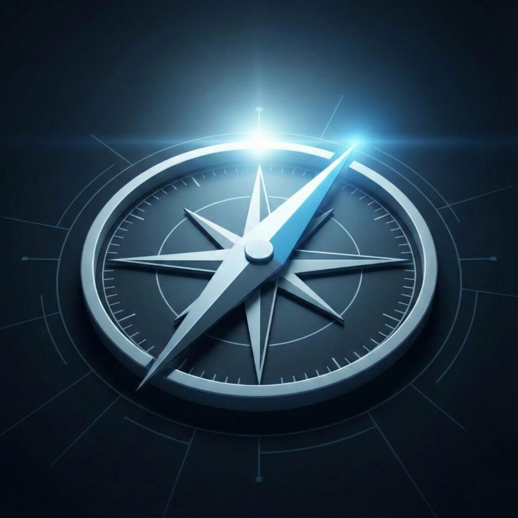 A digital roadmap representing a prioritized plan for security remediation and risk reduction.